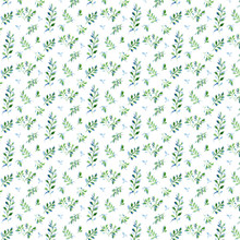 Seamless Watercolor Floral Pattern