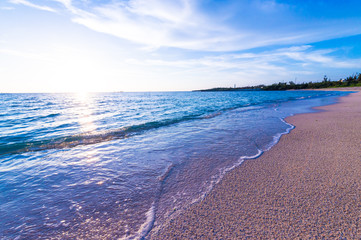 Wall Mural - Impressive sunset and beautiful coast, Okinawa, Japan