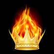 Burning crown