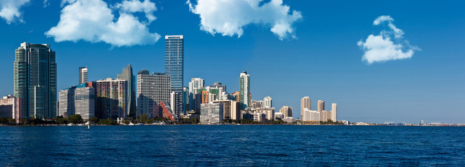 Wall Mural - View of the Miami skyline