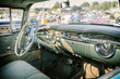 cozy beautiful amazing view of classic retro vintage car cab interior