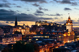 Fototapeta Miasto - Edinburgh night