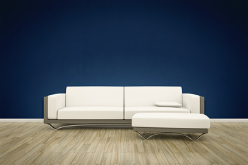 Wall Mural - photo wall mural sofa floor