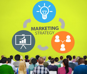 Sticker - Marketing Strategy Branding Commercial Advertisement Plan Concep