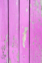 Pink Wooden Fence Background