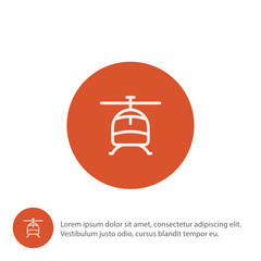 Sticker -  Helicopter