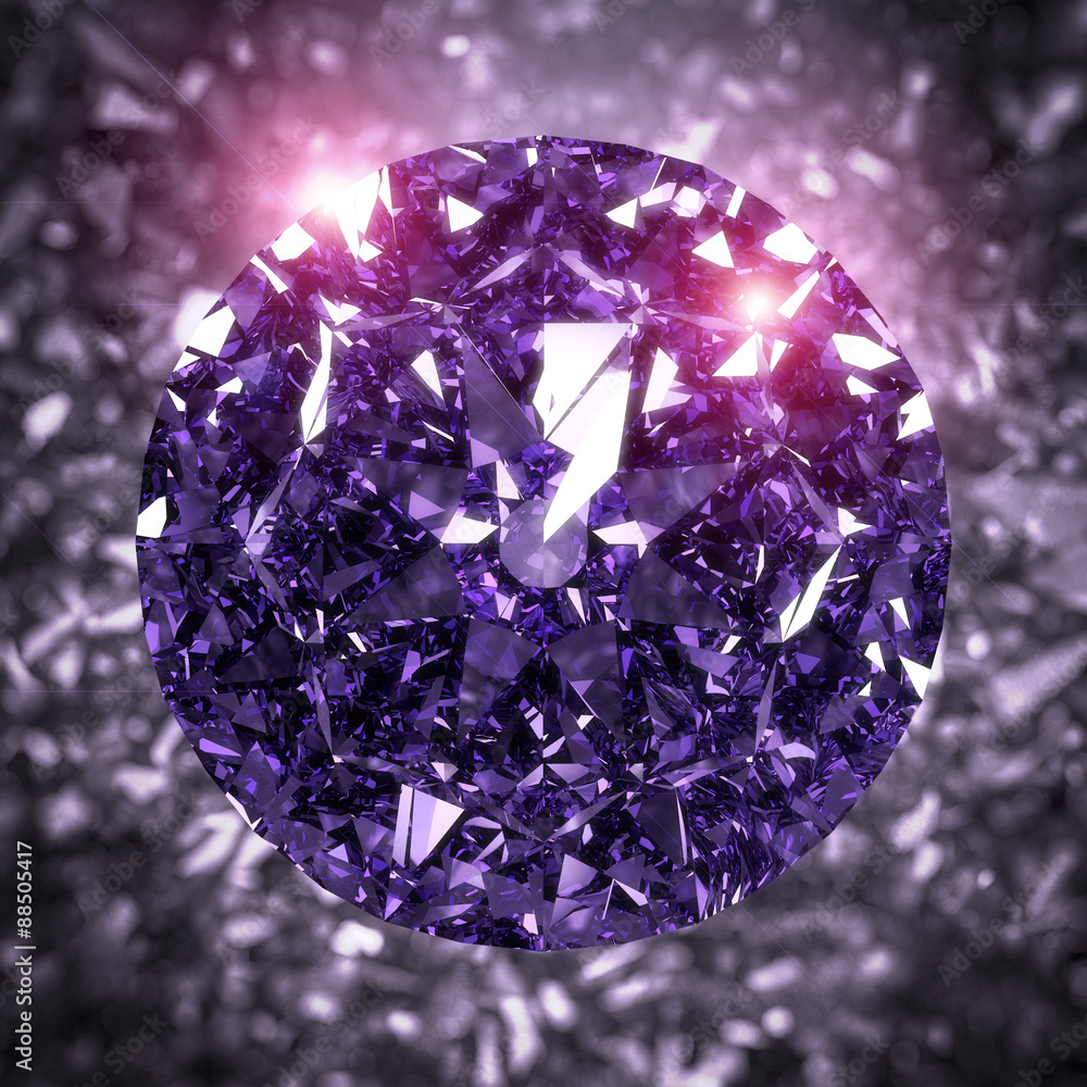 3-d-renderowania-z-blyszczacego-diamentu