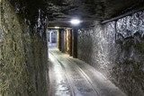 Fototapeta Desenie - Underground mine tunnel