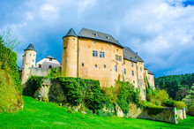 Bourlingster Village In Luxembourg Is Surrounded By Lush Forest And Its Highlist Is Old Castle Transformed Into Cozy Restaurant.