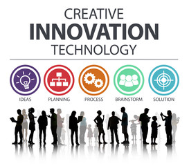 Poster - Creative Innovation Technology Ideas Inspiration Concept