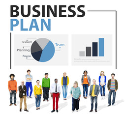 Canvas Print - Business Plan Planning Strategy Meeting Conference Seminar Conce