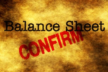 Sticker - Balance sheet confirm