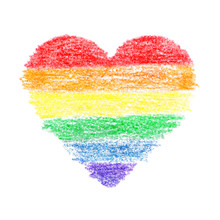 Rainbow Heart