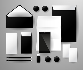 Wall Mural - Abstract  business set. Corporate identity templates