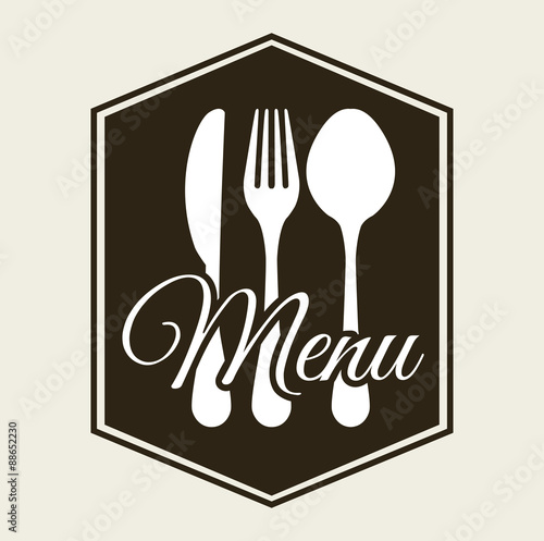 Plakat na zamówienie menu restaurant