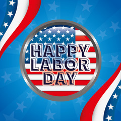 Sticker - labor day