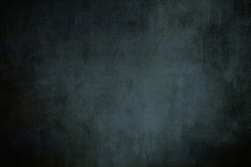 Poster - dark abstract background on canvas texture