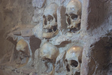 Unique Tower Of Human Skulls