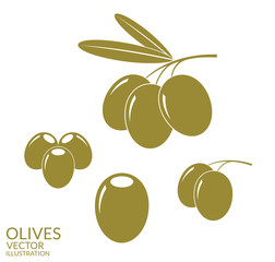 Sticker - Olives. Set