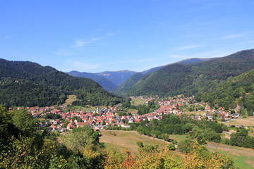 Wall Mural - Metzeral, village touristique des Vosges