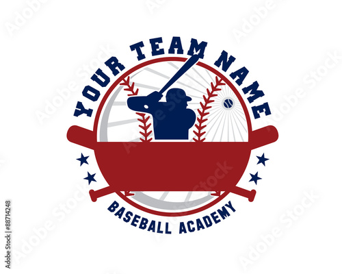 baseball team logo Stock Vector | Adobe Stock