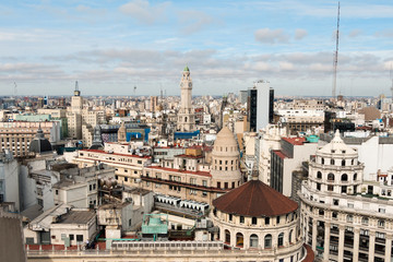 Wall Mural - Microcentro, Ausblick über Buenos Aires Argentinien