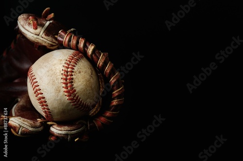 Dekoracja na wymiar  baseball-z-bliska