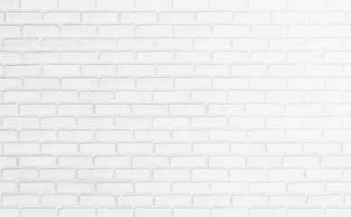  White brick wall background