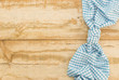 © vulcanus - Tablecloth on wooden table