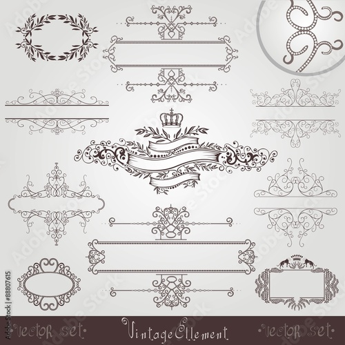 Old Royal Vintage Banner Border Frame Buy This Stock Vector And