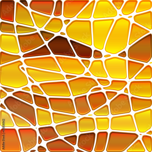 Naklejka na kafelki abstract vector stained-glass mosaic background