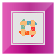 Sticker - Teamwork icon