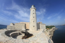 Front View Of The Morro Castle In Havana Cuba