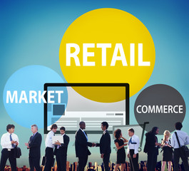 Wall Mural - Retail Consumer Commerce Market Purchase Concept