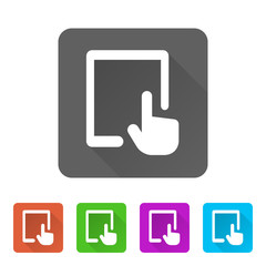 Poster - App Icon Long Shadow - 5 Colors