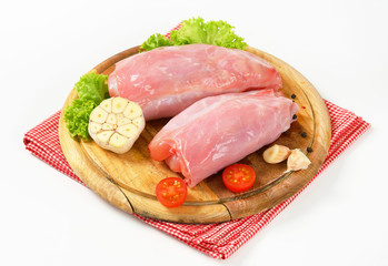 Poster - Raw rabbit meat