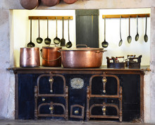 Kitchen Copper Utensil - Royal Kitchen In National Palace Of Sintra
