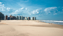 Punta Del Este Beach In Uruguay, Atlantic Coast