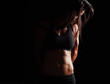 © Jacob Lund - Female model with muscular body