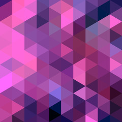 Aufkleber - Geometric pattern. Colorful abstract mosaic background