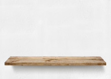 Wood Plank Shelf