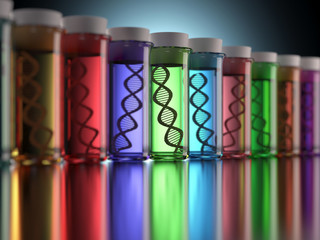 Wall Mural - genetic codes