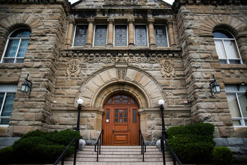 Wall Mural - Provincial Law Courts at Nanaimo British Columbia