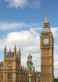 Fototapeta Big Ben - London, England, Parliament Building and Big Ben