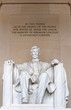 Abraham Lincoln monument in Washington, DC