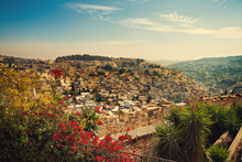 Panoramic View Of Old City Jerusalem, Israel