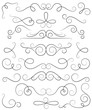 © barmaleeva - Decorative curls and swirls collection
