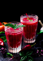 Canvas Print - gaspacho with beet