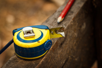 Sticker - tape measure tool