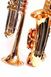 Trompete und Saxofon